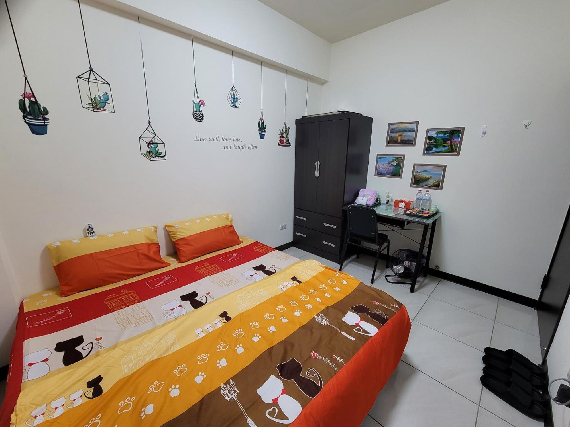 Gaomei 607 Homestay تشينغ شوى الغرفة الصورة